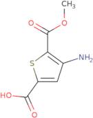 4-Amino-5-(methoxycarbonyl)thiophene-2-carboxylic acid