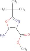 Methyl 5-amino-2-tert-butyl-1,3-oxazole-4-carboxylate