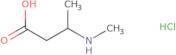 3-(Methylamino)butanoic acid hydrochloride