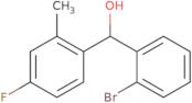 (2-Bromophenyl)(4-fluoro-2-methylphenyl)methanol