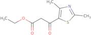 Ethyl 3-(dimethyl-1,3-thiazol-5-yl)-3-oxopropanoate