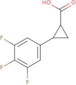 2-(3,4,5-Trifluorophenyl)cyclopropane-1-carboxylic acid