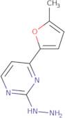 2-Hydrazino-4-(5-methyl-2-furyl)pyrimidine