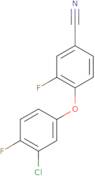4-(3-Chloro-4-fluorophenoxy)-3-fluorobenzonitrile