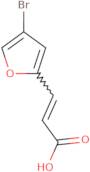 3-(4-Bromofuran-2-yl)prop-2-enoic acid