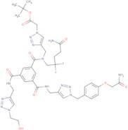 2-(4-(4-(1-Hydroxyethyl)phenyl)-1H-1,2,3-triazol-1-yl)acetic acid