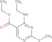 Ethyl 4-(ethylamino)-2-(methylthio)pyrimidine-5-carboxylate