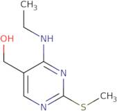 [4-(ethylamino)-2-(methylsulfanyl)pyrimidin-5-yl]methanol