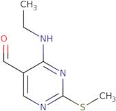 4-(ethylaMino)-2-(Methylthio)pyriMidine-5-carbaldehyde