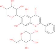 Chrysin 6-C-arabinoside 8-C-glucoside