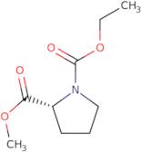 1-ethyl 2-methyl (R)-pyrrolidine-1,2-dicarboxylate