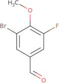 3-Bromo-5-fluoro-4-methoxybenzaldehyde