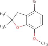 4-Bromo-7-methoxy-2,2-dimethyl-2,3-dihydro-1-benzofuran