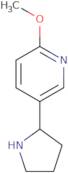 2-Methoxy-5-(2-pyrrolidinyl)pyridine