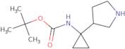 1-(boc-amino)-(pyrrolidin-3-yl)-cyclopropane