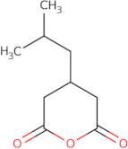 4-(2-Methylpropyl)oxane-2,6-dione