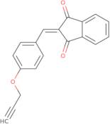 2-{[4-(Prop-2-yn-1-yloxy)phenyl]methylidene}-2,3-dihydro-1H-indene-1,3-dione