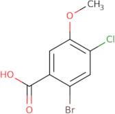 2-Bromo-4-chloro-5-methoxybenzoic acid