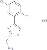[3-(2,5-Dichlorophenyl)-1,2,4-oxadiazol-5-yl]methanamine hydrochloride