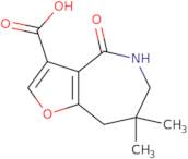 7,7-Dimethyl-4-oxo-4H,5H,6H,7H,8H-furo[3,2-c]azepine-3-carboxylic acid