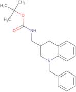 tert-Butyl N-[(1-benzyl-1,2,3,4-tetrahydroquinolin-3-yl)methyl]carbamate