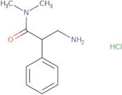 3-Amino-N,N-dimethyl-2-phenylpropanamide hydrochloride