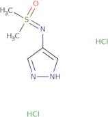 N-​(Dimethyloxido-​λ4-​sulfanylidene)​-1H-​pyrazol-​4-​amine hydrochloride