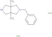 2-Benzyl-3a,6a-dimethyl-octahydropyrrolo[3,4-c]pyrrole dihydrochloride