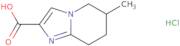 6-Methyl-5H,6H,7H,8H-imidazo[1,2-a]pyridine-2-carboxylic acid hydrochloride