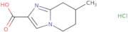 7-Methyl-5H,6H,7H,8H-imidazo[1,2-a]pyridine-2-carboxylic acid hydrochloride