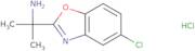 2-(5-Chloro-1,3-benzoxazol-2-yl)propan-2-amine hydrochloride