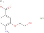 Methyl 4-amino-3-(2-hydroxyethoxy)benzoate hydrochloride