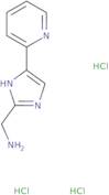 [5-(Pyridin-2-yl)-1H-imidazol-2-yl]methanamine trihydrochloride
