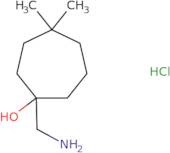 1-(Aminomethyl)-4,4-dimethylcycloheptan-1-ol hydrochloride