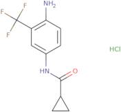 N-[4-Amino-3-(trifluoromethyl)phenyl]cyclopropanecarboxamide hydrochloride