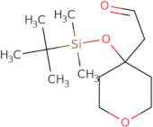 2-{4-[(tert-Butyldimethylsilyl)oxy]oxan-4-yl}acetaldehyde