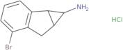 5-Bromo-1H,1aH,6H,6aH-cyclopropa[A]inden-1-amine hydrochloride