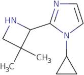 1-Cyclopropyl-2-(3,3-dimethylazetidin-2-yl)-1H-imidazole