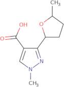 1-Methyl-3-(5-methyloxolan-2-yl)pyrazole-4-carboxylic acid