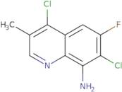 4,7-Dichloro-6-fluoro-3-methylquinolin-8-amine