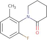 1-(2-Fluoro-6-methylphenyl)piperidin-2-one