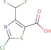 2-Chloro-4-(difluoromethyl)-1,3-thiazole-5-carboxylic acid