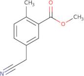 Methyl 5-(cyanomethyl)-2-methylbenzoate