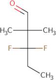 3,3-Difluoro-2,2-dimethylpentanal