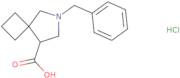 6-Benzyl-6-azaspiro[3.4]octane-8-carboxylic acid hydrochloride
