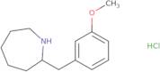 2-[(3-Methoxyphenyl)methyl]azepane hydrochloride