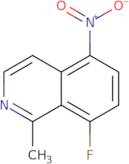 8-Fluoro-1-methyl-5-nitroisoquinoline