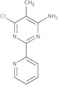 6-Chloro-5-methyl-2-(pyridin-2-yl)pyrimidin-4-amine