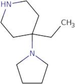 4-Ethyl-4-(pyrrolidin-1-yl)piperidine