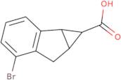 5-Bromo-1H,1aH,6H,6aH-cyclopropa[A]indene-1-carboxylic acid